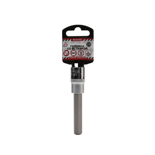 Насадка шестигранная ARNEZI R0344112 со вставкой H12 L=100