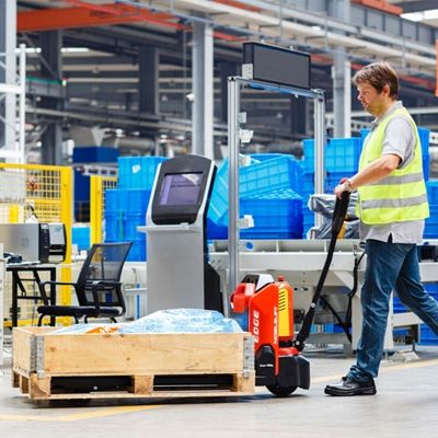 Тележка самоходная с электроподъемом NOBLELIFT PTE12N - изображение 3