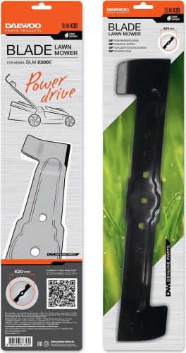 Нож для газонокосилки DAEWOO DLM 430