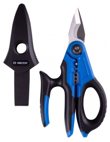 Ножницы электрика KING TONY 6AB14-65 для резки проводов 170 мм