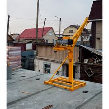 Мини-кран строительный с поворотной стрелой с лебёдкой OCALIFT TSA 200кг 60м - изображение 10