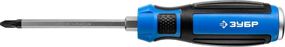 Отвертка ударная ЗУБР ПРОФЕССИОНАЛ PH2x100 мм 25272-2