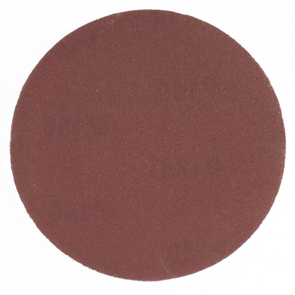 Круг абразивный на ворсовой подложке под липучку, P 180, 115 мм, 10 шт Matrix