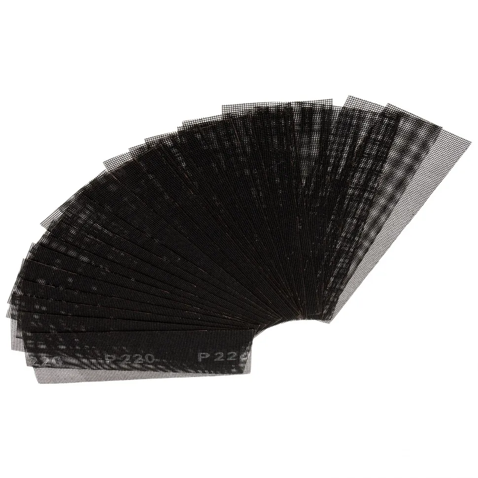 Сетка абразивная, P 220, 106х280 мм, 25 шт Matrix