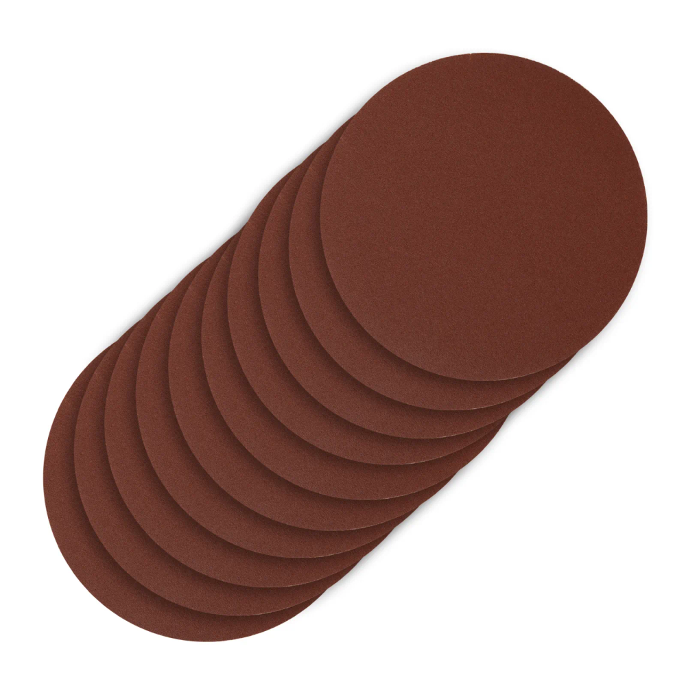 Круг абразивный на ворсовой подложке под липучку, P 220, 125 мм, 10 шт Сибртех