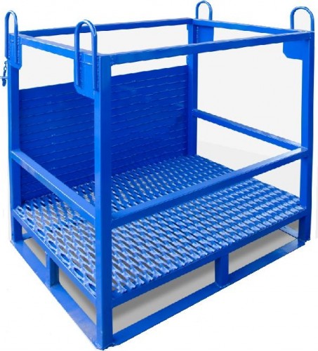 Паллета для газовых баллонов - 40л кислород (под 12шт) 00000002034