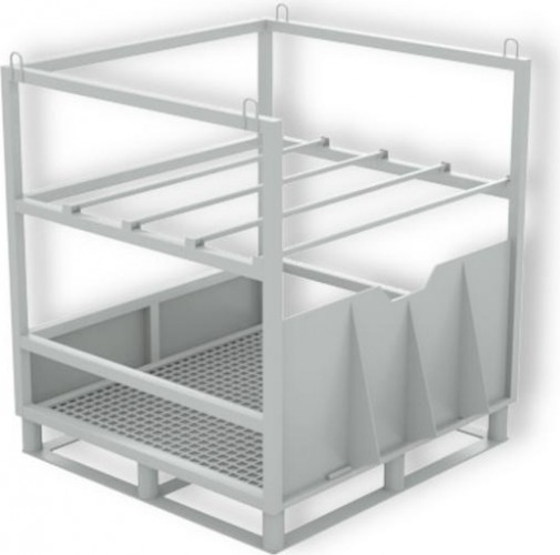 Паллета для углекислотных баллонов - 40 л. (под 16 шт.) - изображение 3