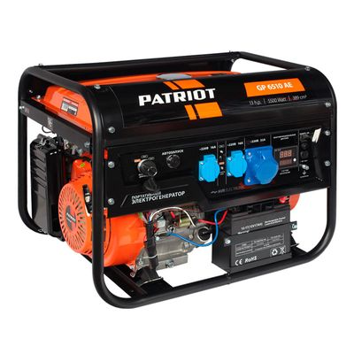 Генератор бензиновый PATRIOT Max Power SRGE 7200E - изображение 8