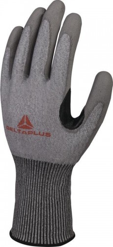 Перчатки трикотажные антипорезные Delta Plus VENICUT42GN с полиуретановым покрытием, размер 10 VECUT42GN10
