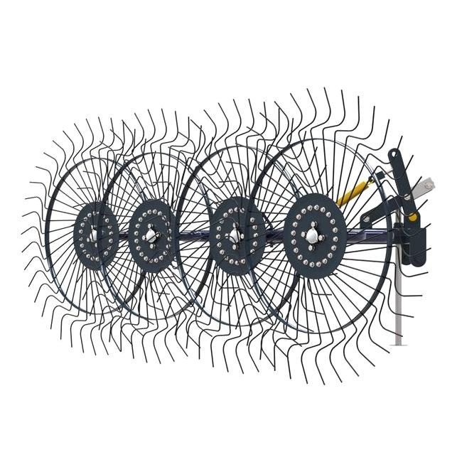 Грабли ворошилки СКАУТ PL-4600 для трактора, четыре колеса сгребания - изображение 2