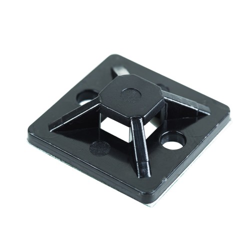 Площадка REXANT 30х30 мм, черная самоклеящаяся упаковка 100 шт. 07-2031