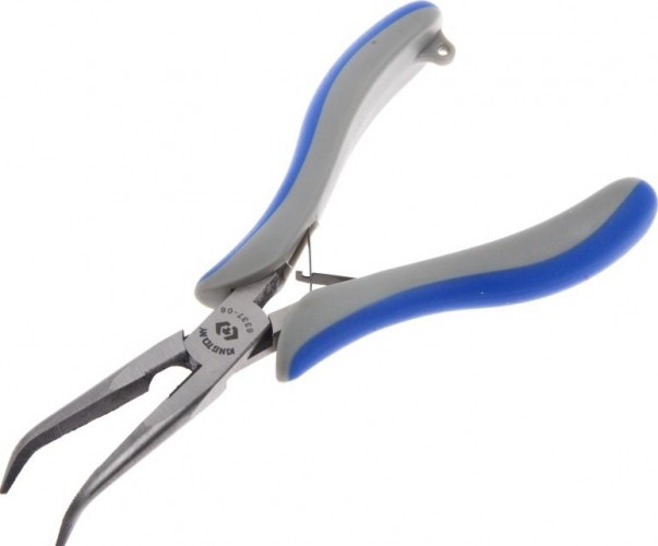 Плоскогубцы KING TONY 6337-06 тонконосые 154 мм, загнутые