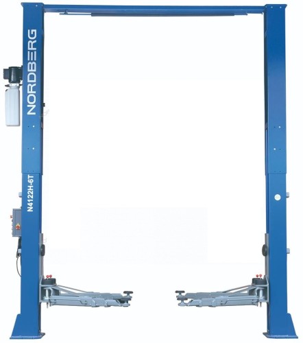 Подъемник двухстоечный 6 т Long NORDBERG N4122H1E-6B верхняя синхронизация, 380 В, синий N4122H1E-6B_380