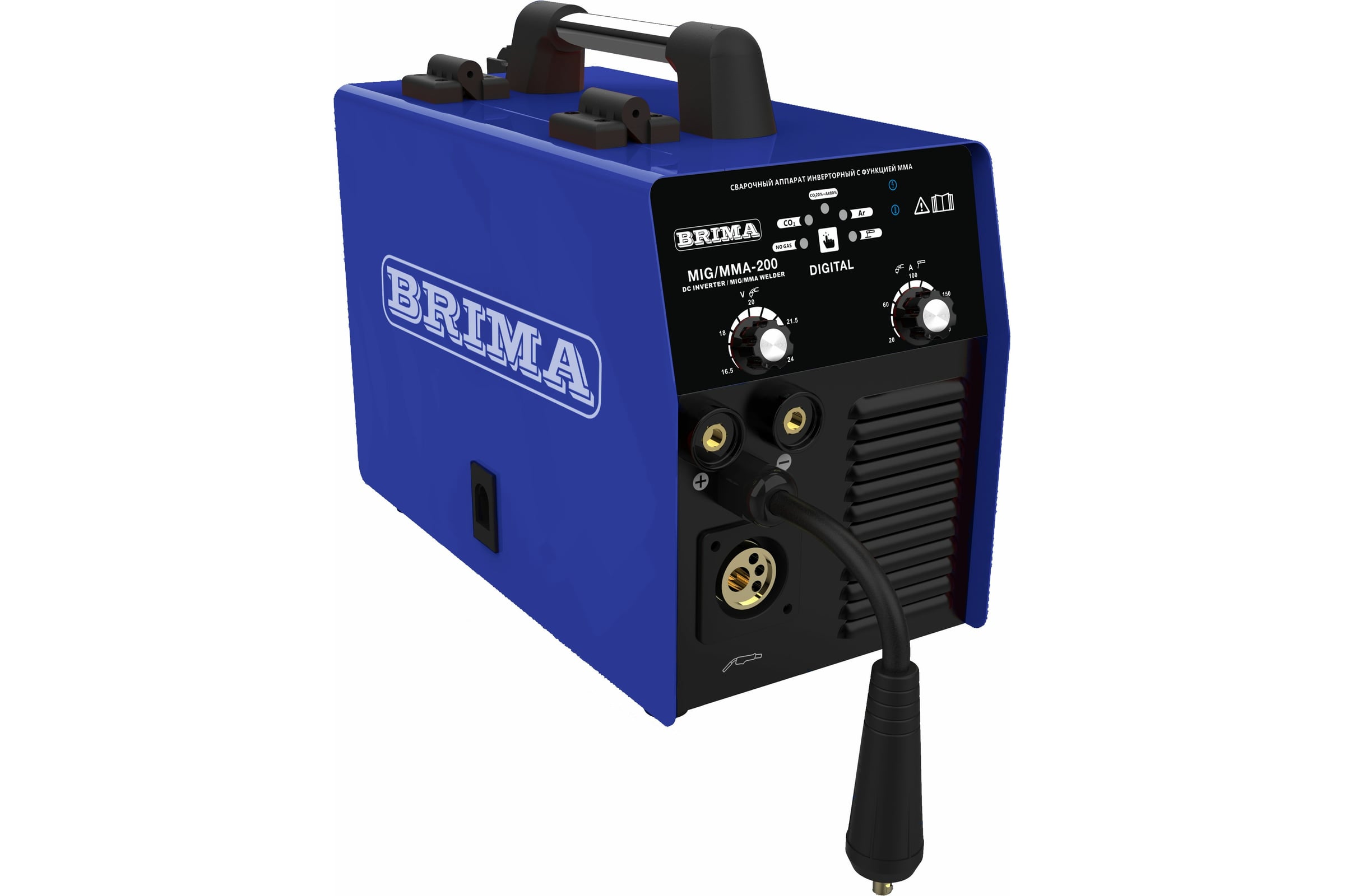 Полуавтомат BRIMA MIG/MMA-200 DIGITAL НП000000287 - изображение 2