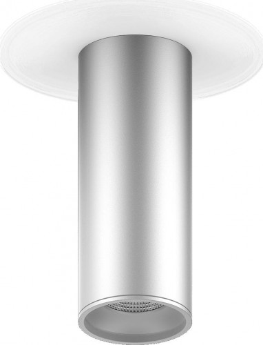 Потолочный светодиодный светильник GAUSS HD006 overhead накл цил 12w 920lm 4100k хром сатин