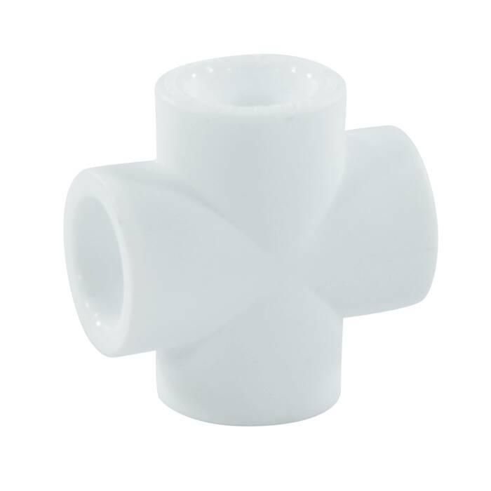 Крестовина PP-R белая Дн20 РосТурПласт 10591