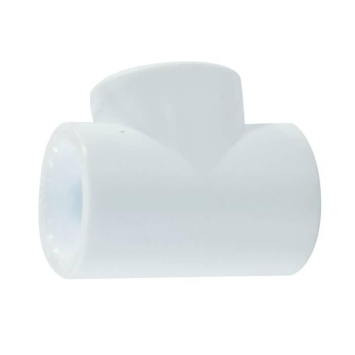 Тройник PP-R белый Дн25 РосТурПласт 10737