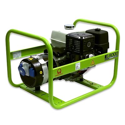 Бензиновый генератор портативный PRAMAC E8000, 230V
