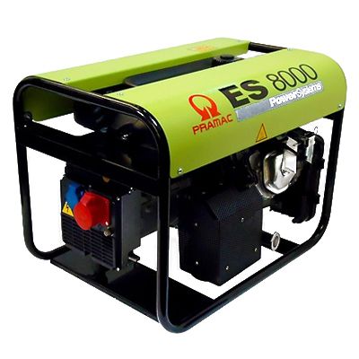 Бензиновый генератор портативный PRAMAC ES8000, 400/230V