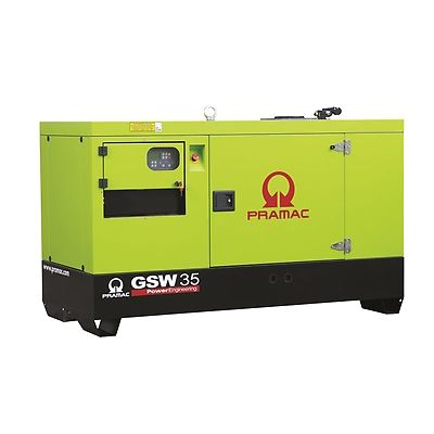 Дизельный генератор PRAMAC GBW45P Mecc Alte трехфазный без кожуха - изображение 8