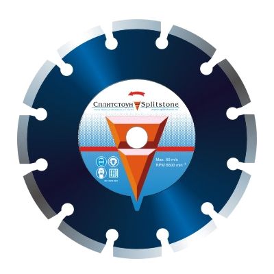 Алмазный диск Сплитстоун Premium 1A1RSS 400x40x3x10x25,4+PHx27 EV, бетон 30