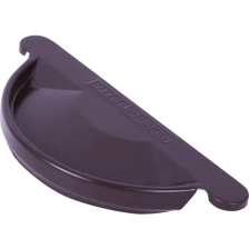 Заглушка желоба ИНТЕРПРОФИЛЬ левая/правая, цвет коричневый - изображение 5