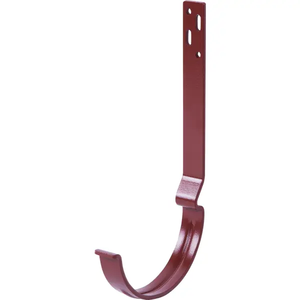 Держатель желоба ИНТЕРПРОФИЛЬ длинный, цвет красный