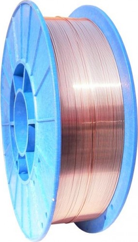 Проволока сварочная омедненная 1,0мм СВ08Г2С 5кг Ц0035316