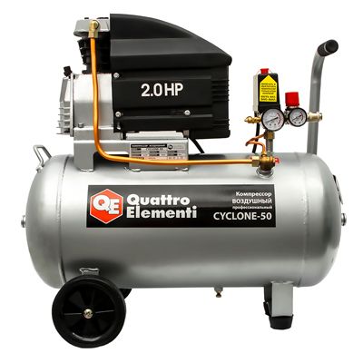 Компрессор поршневой масляный Quattro Elementi CYCLONE-50 - изображение 2