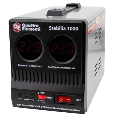 Стабилизатор напряжения Quattro Elementi Stabilia 5000 W-Slim настенный - изображение 13