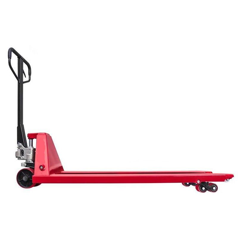 Гидравлическая тележка RAKUDA CP 25 LONG 1800, колёса п/у, ролики п/у (VILS)