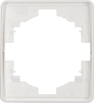 Рамка Kranz KR-78-0751-1 Round 1-постовая, перламутр