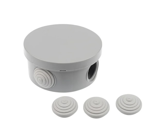 Распаячная коробка REXANT 28-3009 ОУ, d 85х40мм, IP54 (Р3-ЦХ 85/40.1.3)