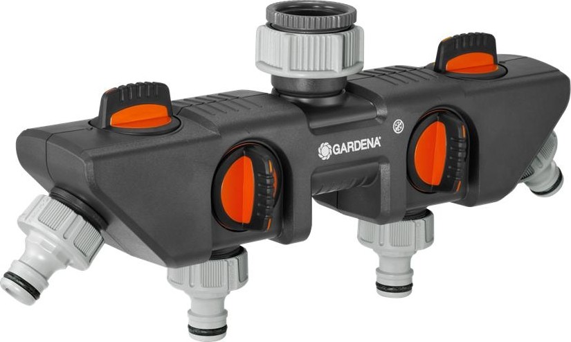 Распределитель GARDENA 1"четырехканальный 08194-20.000.00 08194-20.000.00