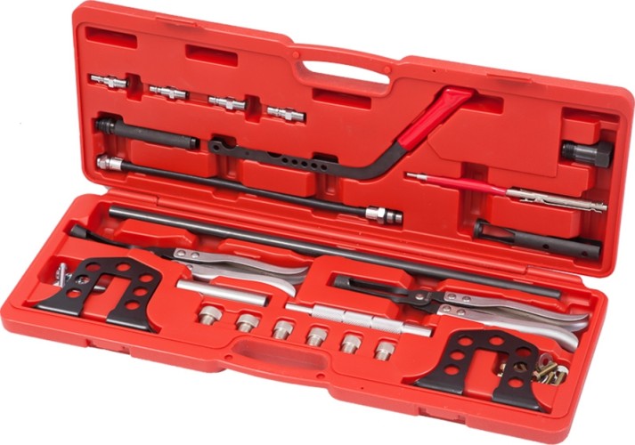 Рассухариватель клапанов универсальный МАСТАК 103-10019C 19 предметов