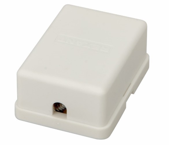 Розетка телефонная REXANT 03-0002 внешняя, 2 порта RJ-14 (6P4C), CAT 3, - изображение 3