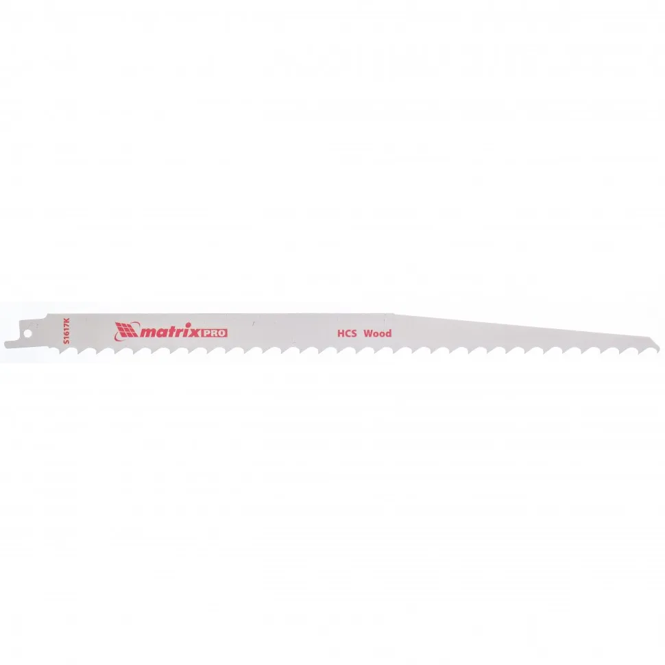 Полотна по дереву для сабельной пилы S1617K 275/8.5 мм, HCS, 2 шт, Pro Matrix