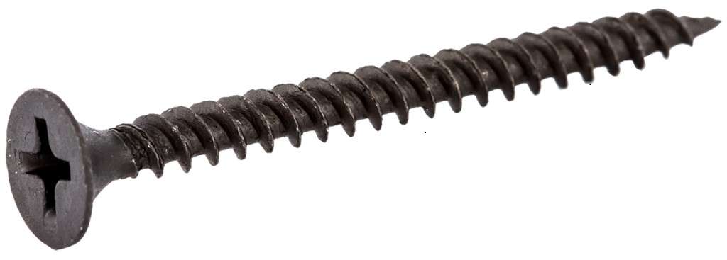 Саморез с частым шагом для гипсокартона КМП 3,5x 41 (8000шт) черный 00-00000162