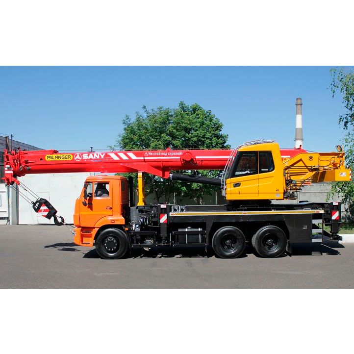 Автокран на шасси КАМАЗ SANY SPC250 - изображение 2