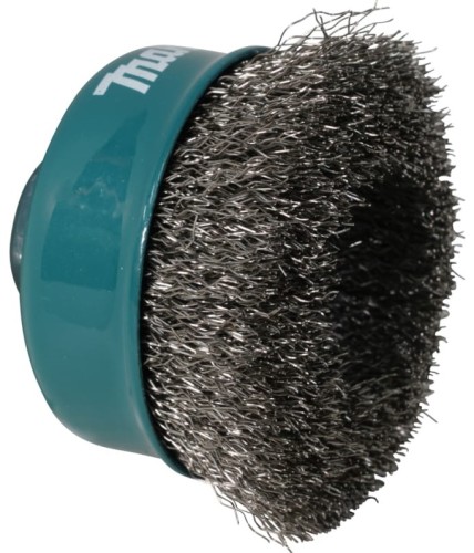 Щетка обдирочная для УШМ MAKITA D-77453 d75 мм, толщ. проволоки 0.5 мм, гофрированная, нер - изображение 2