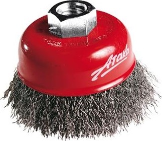 Щетка обдирочная для УШМ АТАКА чашеобразная 001 D- 75 мм М14 21773