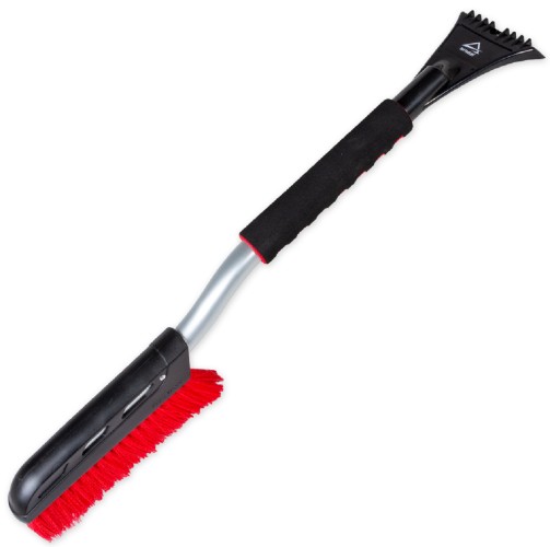 Щетка-сметка для снега со скребком ARNEZI A0401022 69 см с мягкой ручкой