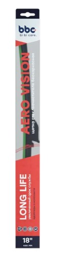 Щетка стеклоочистителя BI BI CARE бескаркасная, 450 мм (адаптеры в комплекте) 4912