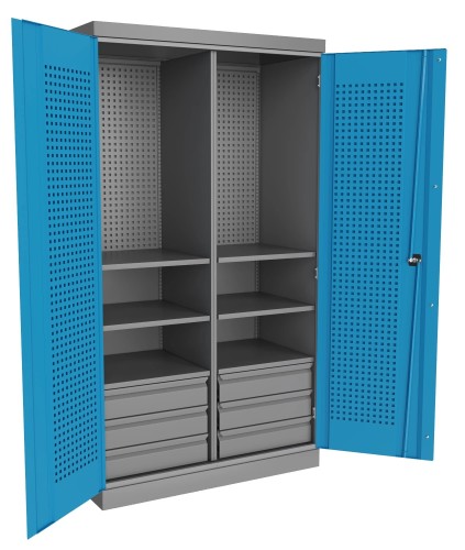 Шкаф инструментальный ВЕРСТАКОФФ TNC 182.6B.6S 180060