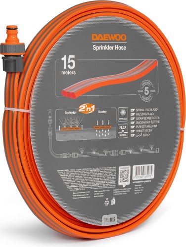 Шланги-дождеватели DAEWOO DWH 1115 3-х канальный 15м
