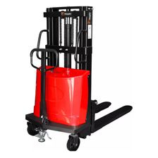 Штабелер гидравлический с электроподъемом Shtapler SPN 1520 (AS) - изображение 2