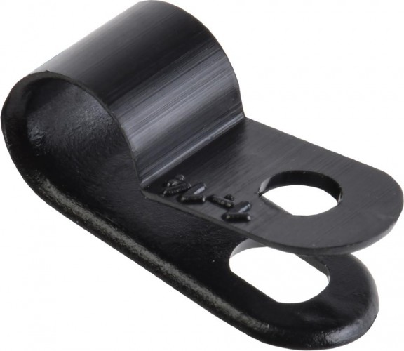 Скоба крепежная IEK 6мм нейлон черн. (уп. 50шт) USK11-06-050-K02