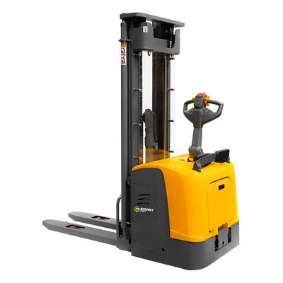 Мини-штабелер ручной SMARTLIFT PJ4150 400 кг; 1,5 м с вилами и площадкой - изображение 5