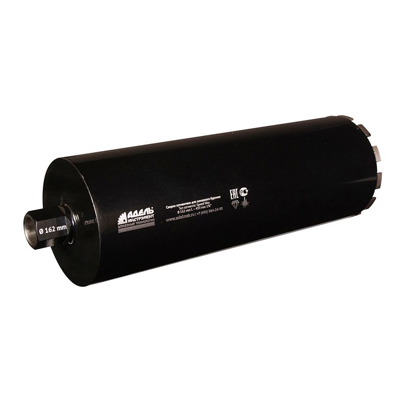 Алмазная коронка Адель Инструмент SpeedWay 162 мм L 450 мм