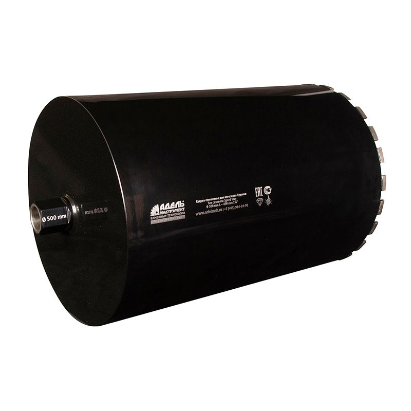 Алмазная коронка Адель Инструмент SpeedWay 525 мм L 450 мм